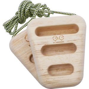 Y&Y Vertical Rocky - Max Climbing - Hangboard - hand trainer - hout - klimmen - klim trainer