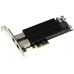 KALEA-INFORMATIQUE - Netwerkcontroller Kaart - PCIe x4 - 2 Gigabit Ethernet RJ45 Poorten - Power Over Ethernet PoE+ 30W - Intel-chipset JL82576EB