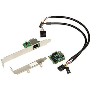 KALEA-INFORMATIQUE Mini PCI Express-netwerkcontrollerkaart 1 LAN 2,5 GIGABIT ethernetpoort met Realtek RTL8125-chipset
