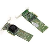 Kalea-informatique - M2 PCIe 3.0 x8 Controller-kaart - Voor 4x M.2 NVMe M Key SSD