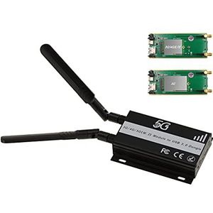 Adapter M2 B Key naar USB 3.0 voor WWAN LTE-module met simkaarthouder, compatibel met 3G 4G 5G