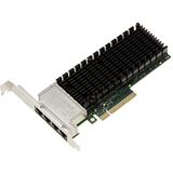 KALEA-INFORMATIQUE - Netwerkcontroller Kaart - PCIe 3.0 x8 - Quad Ethernet RJ45 - 10G 5G 2.5G 1G - 4 Poorten - Intel X710-T4 Chipset