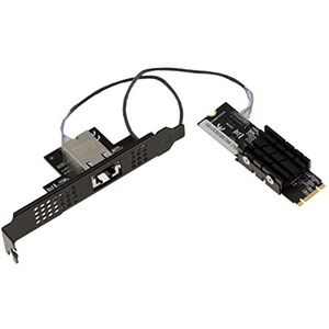 KALEA-INFORMATIQUE Kaart M2 M.2 NGFF PCIe B M Key 10 Gigabit RJ45 LAN ethernet 10 100 1000 1G 2.5G 5G 10G chipset AQUANTIA AQC107