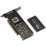 KALEA-INFORMATIQUE - PCIe 3.0 x16 Controllerkaart - Voor 4 M.2 NVMe SSD's - Geventileerd Aluminium