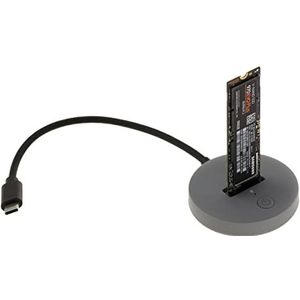 KALEA-INFORMATIQUE USB-dock voor M2 NVMe of SATA SSD's. 10GB Type USB3.2 Gen2-koppeling met C-stekker