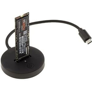 KALEA-INFORMATIQUE USB-dock voor M2 NVMe SSD's. 10GB USB3.2 Gen2-koppeling met C-plug. Ondersteuning voor UASP en Trim