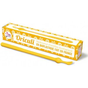 Oriculi oorstokje - bioplastic - geel Geel