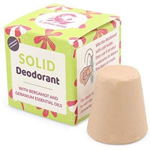Lamazuna Solid Deodorant Bergamot en Geranium, 30 ml