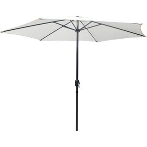 Concept-U - Rechts juiste parasol Ø 3 m ecru PORTOFINO