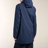 FLOTTE - BEAUBOURG - Halflange Parka - Blauw - Damesparka - Waterdichte Coating