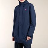 FLOTTE - BEAUBOURG - Halflange Parka - Blauw - Damesparka - Waterdichte Coating