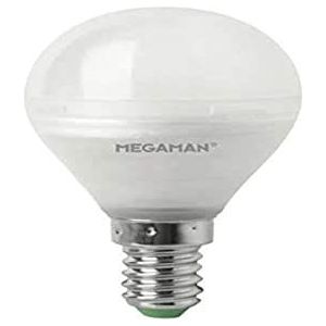 MEGAMAN | KLASSIEKE LED LAMP | DIMBAAR 100-10% | E14 | 6W | 470ML | 4000K | A + | REF MM05370 (10x)