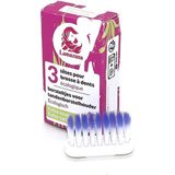 Lamazuna - Set van 3 Opzetborstels - XS - Tandenborstels