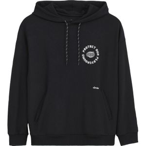 Circle - Hoodie Oversize Get Lucky Onyx Black - Zwart - Sweater voor Heren
