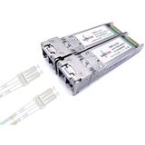 Elfcam - 10 GB SFP+ Glasvezeltransceiver Module - 2 Stuks - LC/UPC DM-aansluiting - 850nm DDM 300M