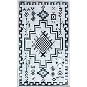 Mani TEXTILE TPS_BERB_GRIS120 tapijt, polyester, grijs, 120 x 180