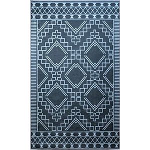 MANI TEXTILE Berbere tapijt, 120 x 180 cm, zwart
