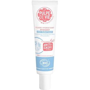 Pulpe de Vie - Flüssigcreme, zertifiziert Bio Calm Me, 40 ml – Anti-Gaspi! Gurke – feuchtigkeitsspendend & beruhigend – für empfindliche Haut – 100% natürlich