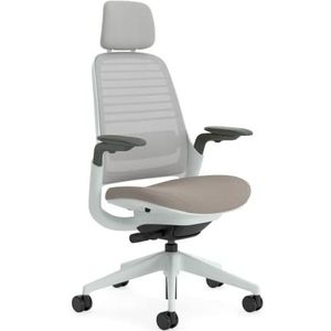 Steelcase Series 1 Office Chair, kunststof, truffel, 66 x 64 x 112