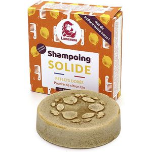Citroenpoeder  Shampoo Bar Gouden Glans  - 70g
