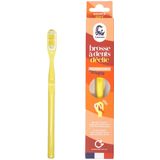 Lamazuna - Tandenborstel - Soft - Mimosa Geel - 1 Stuk