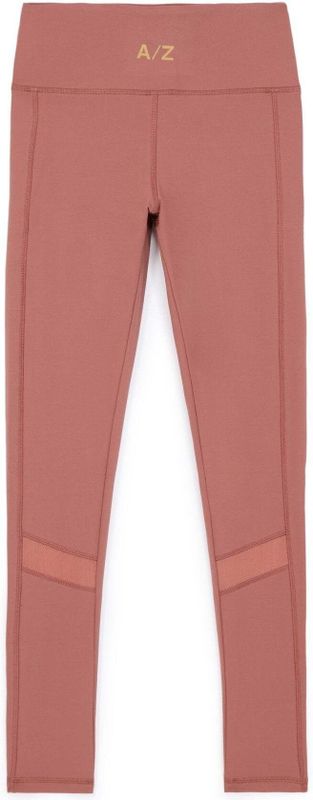 Azar - Dames Legging - Terracotta - Shaping - Hoge Taille - Mesh