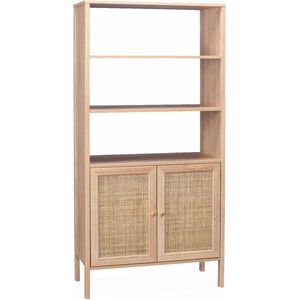 sweeek - Boekenplank, B 80 x D 37 x H 163cm