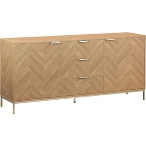 sweeek - Commode met visgraatmotief - Boedapest