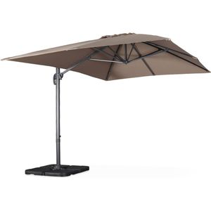 sweeek - Rechthoekige parasol 3x4m