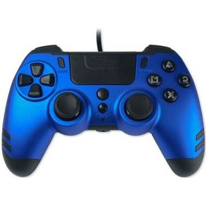 Steelplay - Slim Pack - Bedrade Controller - Blauw - Compatibel met PS4 en PC