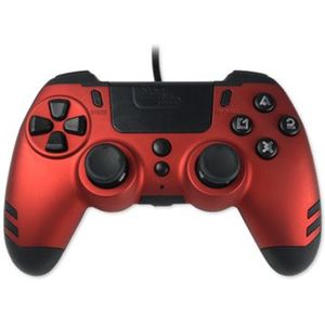 Steelplay - Slim Pack - Bedrade Controller - Robijnrood - Multi - PS4 - PC