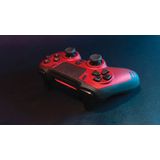 Steelplay - Slim Pack - Controller - Rood - Compatibel met PC en PS4