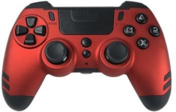 Steelplay - Slim Pack - Controller - Rood - Compatibel met PC en PS4