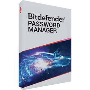 Bitdefender - Password Manager - 1 Gebruiker - 1 Jaar - Windows - Mac - iOS - Android