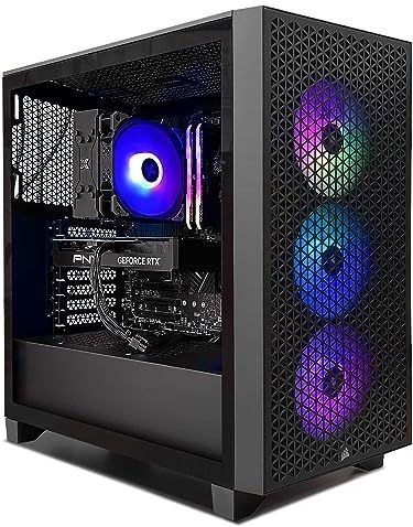 Corsair iCUE Gaming-pc, AMD 4070, MSI GeForce RTX 4070 12 GB, 3000D Airflow RGB, MSI B550M Pro WiFi, Vengeance Pro SL 2 x 8 GB DDR4 3600, 1 TB - Windows 11