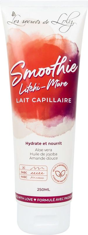 Les secrets de Loly - Smoothies Lichi Mure Lait Capillaire - 250 ml - Haarolie