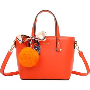 Gallantry - Handtas - Schooltas - Schoudertas - Crossbody - Werktas - Tassen dames - Tassen - Oranje