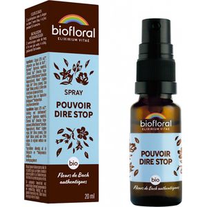 BIOFLORAL - Kan zeggen stop – Demeter Bio Spray – 20 ml
