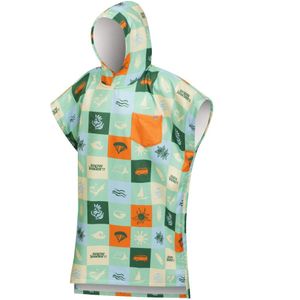 After Essentials - Snowleader - Poncho Square - Unisex - Blauw