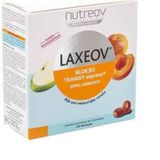 Laxeov - Appel-Perzik Transit Cubes - Voedingssupplement - 200g - Vezels