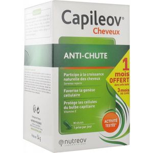 Nutreov Capileov Anti-haaruitval 90 Capsules 1 Maand Gratis