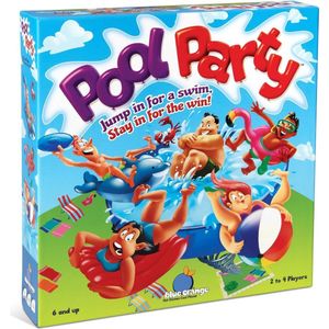 Blue Orange Pool Party - gezelschapsspel - vlooienspel