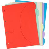 Smartfolder - Pak van 6 - A4 - Assorti - Krimp A 6 Stuk