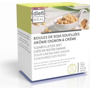 Dieti Cream Onion Soja Balletjes - 5 stuks - Snack