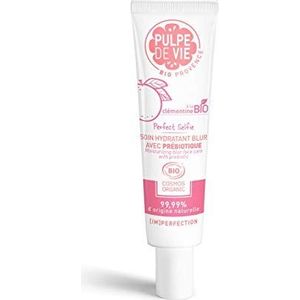 PULPE DE VIE ""Perfect Selfie"" 2 stuks – gecertificeerde biologische gezichtscrème tegen onzuiverheden, 40 ml, 100% recyclebaar, op basis van fruit, biologische anti-gaspi cosmetica, upcycling