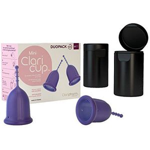 CLARIPHARM Duopack Claricup menstruatiecup maat 0