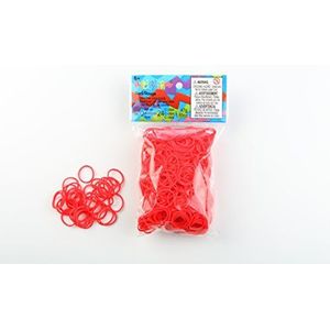 Rainbow Loom rode elastieken