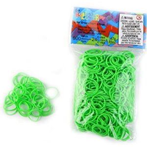 Rainbow Loom elastiekjes, limoengroen