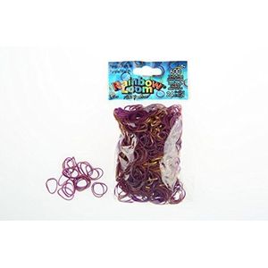 Rainbow Loom Perzische haarelastiekjes, paars