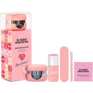 Le Mini Macaron Gel Manicure Kit Rose Creme (U) 10 ml